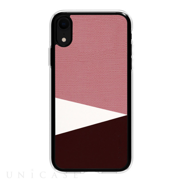 【iPhoneXR ケース】Tapis2 デザインケース (Pink)