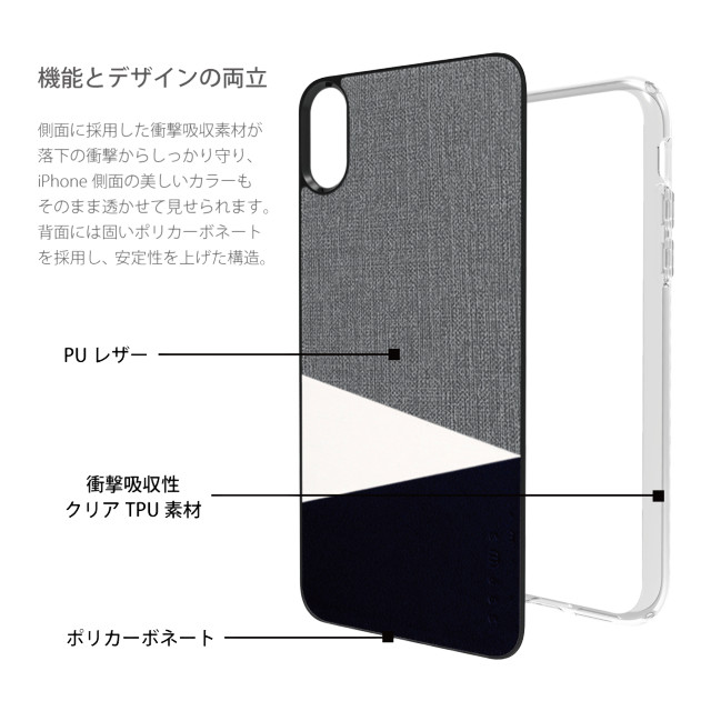 【iPhoneXR ケース】Tapis2 デザインケース (Grey)goods_nameサブ画像