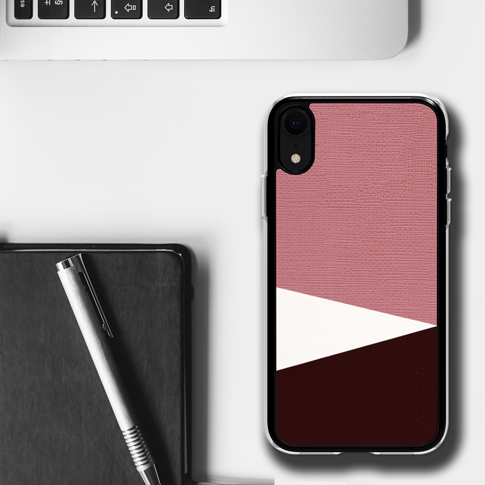 【iPhoneXR ケース】Tapis2 デザインケース (Pink)サブ画像