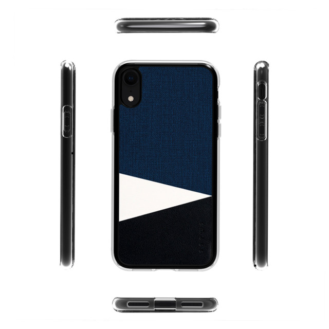 【iPhoneXR ケース】Tapis2 デザインケース (Blue)サブ画像