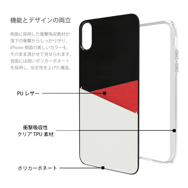 【iPhoneXS Max ケース】O1 バックポケットケース (Red)goods_nameサブ画像