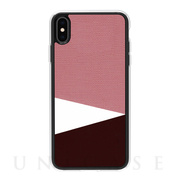 【iPhoneXS Max ケース】Tapis2 デザインケース (Pink)