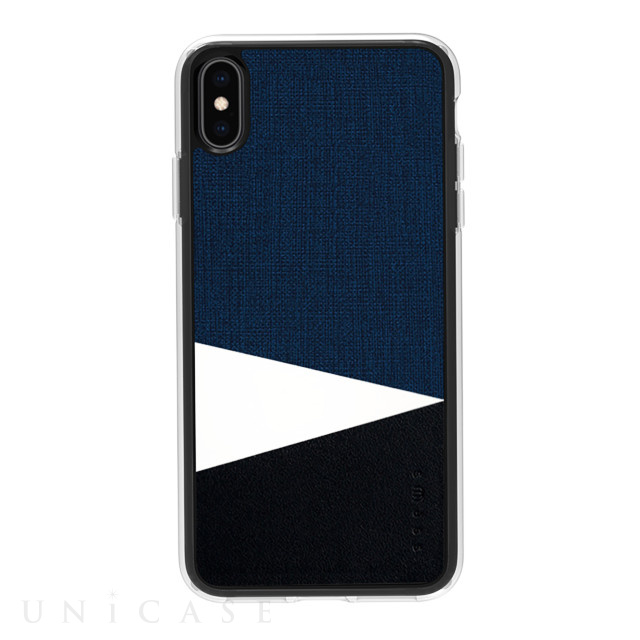 【iPhoneXS Max ケース】Tapis2 デザインケース (Blue)