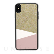 【iPhoneXS Max ケース】Tapis2 デザインケース (Gold)