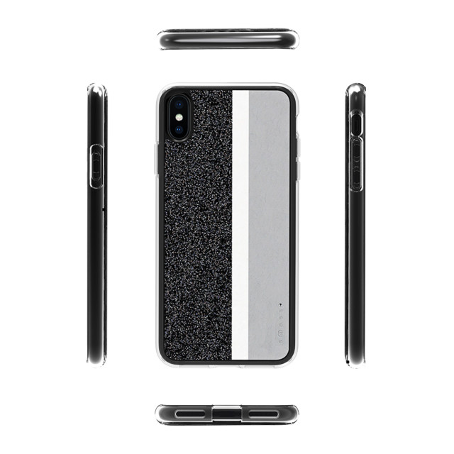 【iPhoneXS Max ケース】Stripe デザインケース (Grey)goods_nameサブ画像