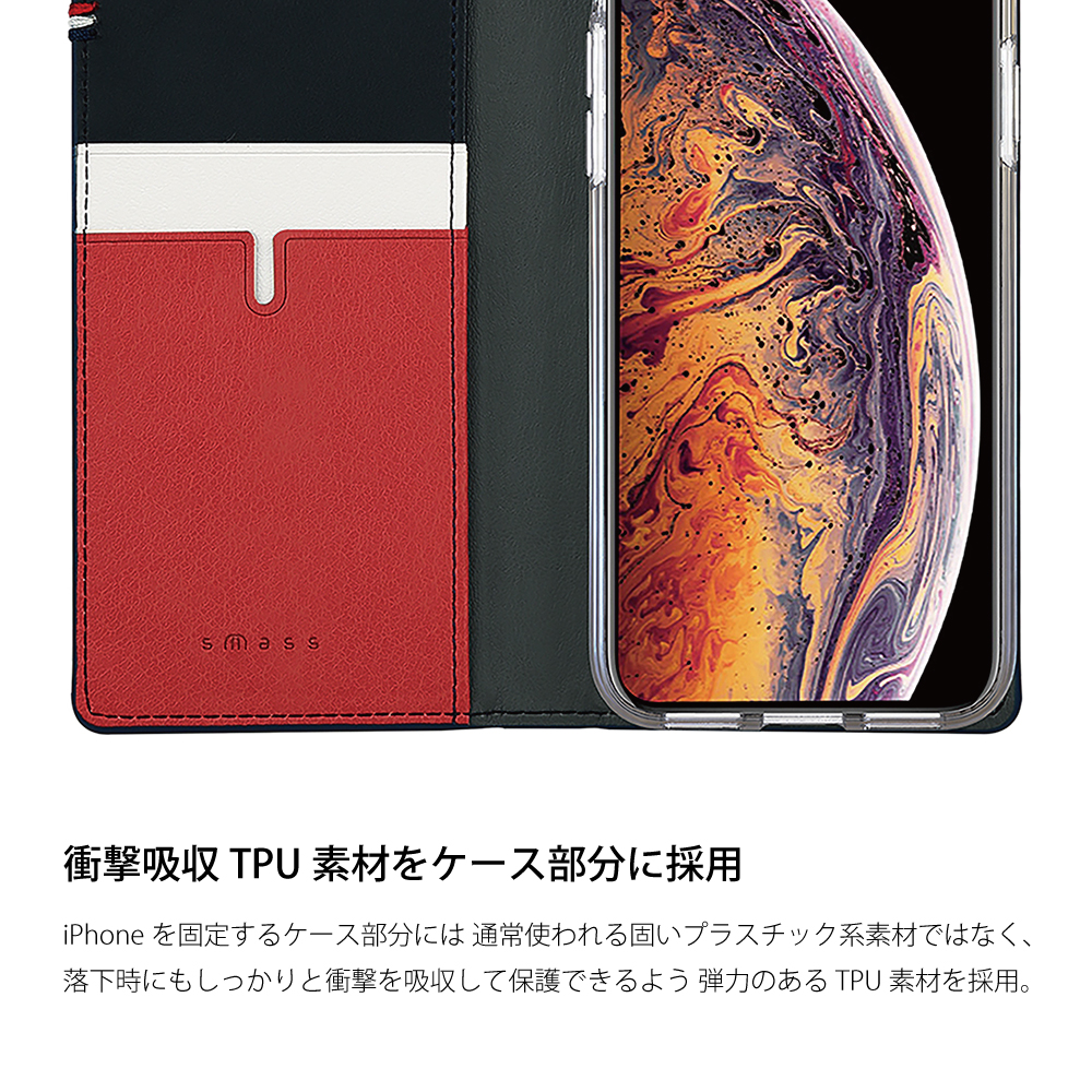 【iPhoneXR ケース】CAPO.F 本革手帳型ケース (Tan)サブ画像