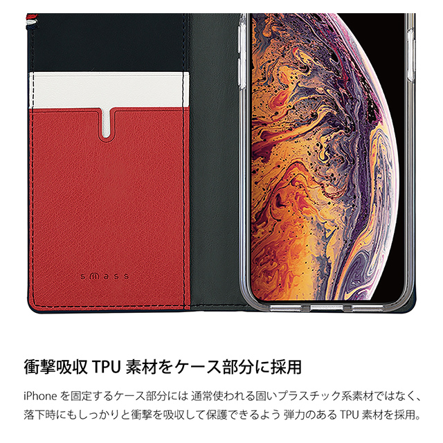 【iPhoneXS Max ケース】CAPO.F 本革手帳型ケース (Tan)サブ画像