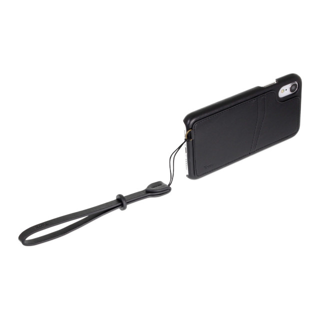【iPhoneXS Max ケース】KOALA カードポケット付きiPhoneケース（ストラップ付き） Blackgoods_nameサブ画像
