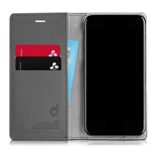 【iPhoneXS Max ケース】Persian Leather Diary (シルバー)goods_nameサブ画像