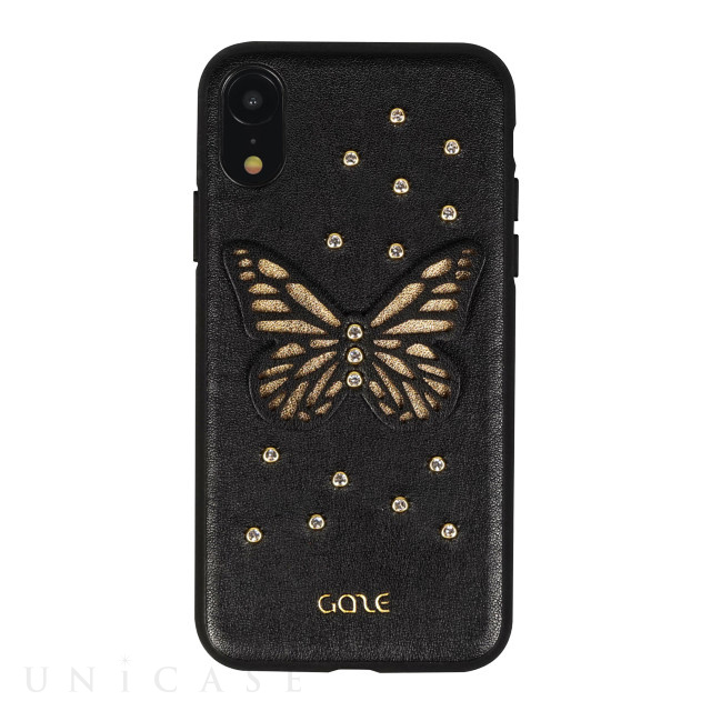 【iPhoneXR ケース】Glitter OX (Butterfly)