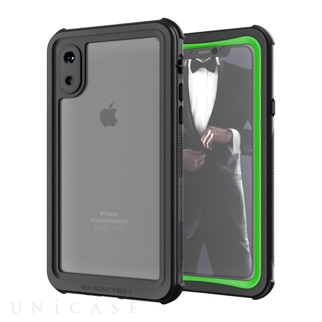 【iPhoneXS/X ケース】Nautical (Green)