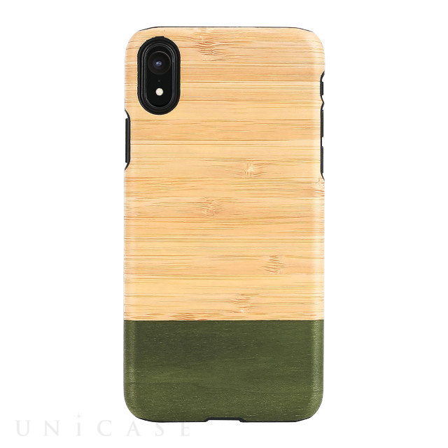 【iPhoneXR ケース】天然木ケース (Bamboo Forest）