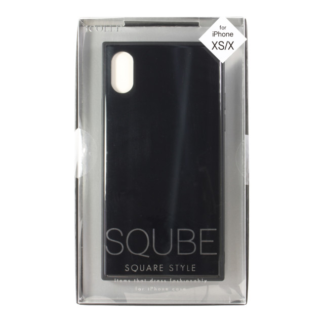 【iPhoneXS ケース】SQUBE AURORA CASE (ブラック)サブ画像