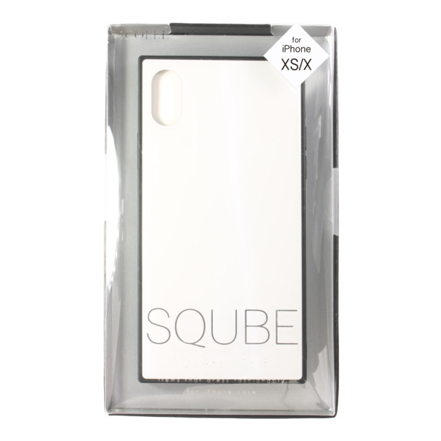 【iPhoneXS ケース】SQUBE AURORA CASE (ホワイト)サブ画像