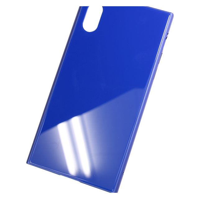 【iPhoneXS ケース】SQUBE PREMIUM CASE (ブルー)サブ画像