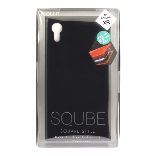 【iPhoneXR ケース】SQUBE PREMIUM CASE (ブラック)goods_nameサブ画像