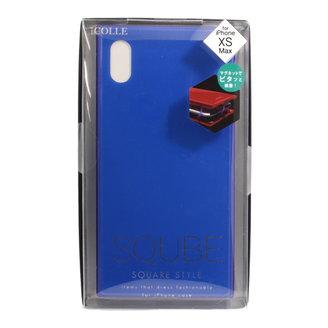【iPhoneXS Max ケース】SQUBE PREMIUM CASE (ブルー)サブ画像