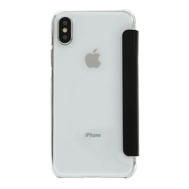 【iPhoneXS/X ケース】Classic Clear Flip (ブラック)サブ画像