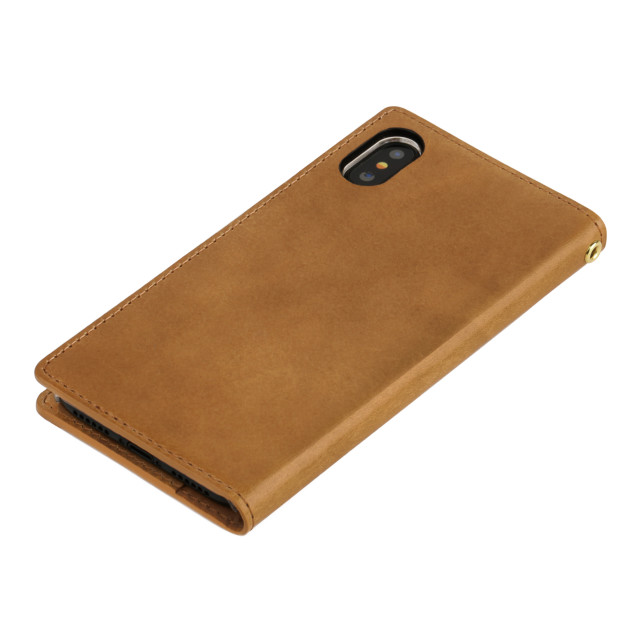 【iPhoneXS Max ケース】ITALY COW LEATHER CASE (ブラウン)goods_nameサブ画像