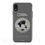 【iPhoneXR ケース】Global Seal Metal-Deco Case (グレー)
