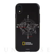 【iPhoneXR ケース】Compass Case Double Protective (ブラック)