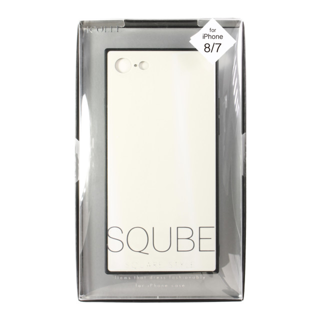 【iPhone8/7 ケース】SQUBE AURORA CASE (ホワイト)サブ画像