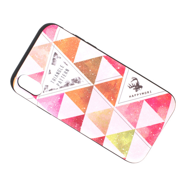 【iPhoneXS/X ケース】Triangle Pattern Bar (ピンク)サブ画像