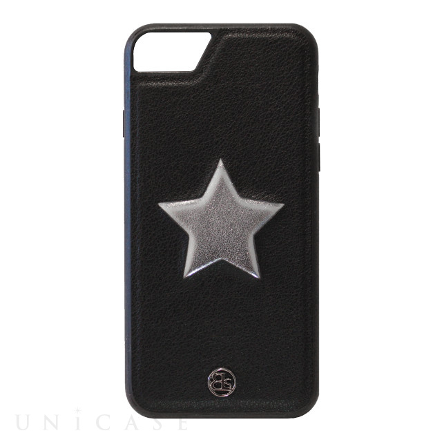 【iPhoneSE(第2世代)/8/7/6s/6 ケース】ONE STAR leatherケース (BK)