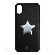 【iPhoneXS/X ケース】ONE STAR leatherケース (BK)
