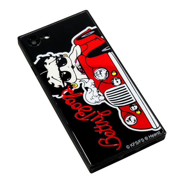 【iPhoneSE(第2世代)/8/7 ケース】Betty Boop スクエア型 ガラスケース (CAR)goods_nameサブ画像