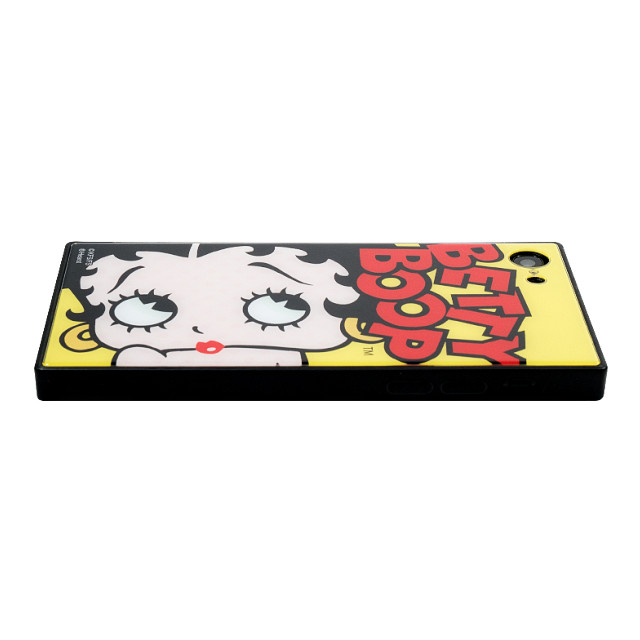 【iPhoneSE(第2世代)/8/7 ケース】Betty Boop スクエア型 ガラスケース (YELLOW)サブ画像