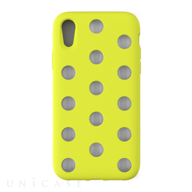 【iPhoneXR ケース】Layer Case (Lime Yellow)