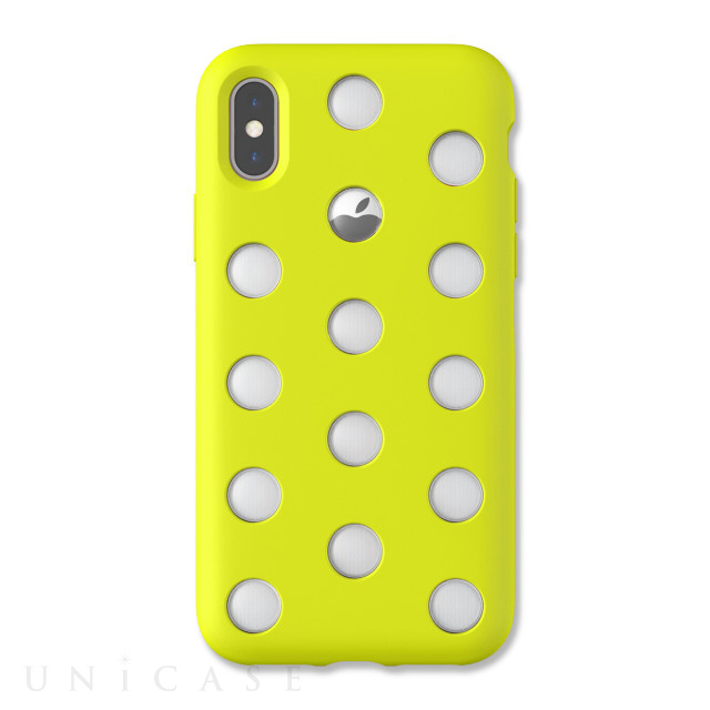 【iPhoneXS/X ケース】Layer Case (Lime Yellow)