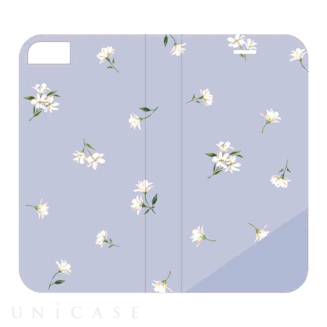 【iPhoneSE(第2世代)/8/7/6s/6 ケース】2WAY CASE (white floret)