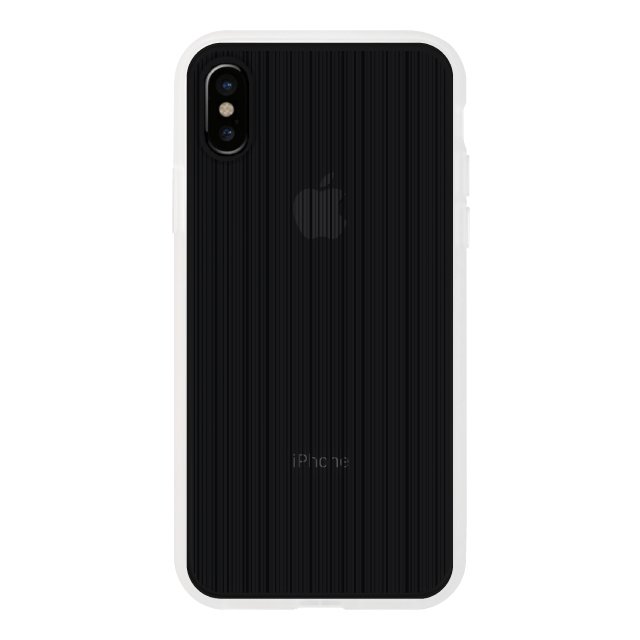【アウトレット】【iPhoneXS/X ケース】MONOCHROME CASE for iPhoneXS/X (Thin Stripe Black)サブ画像