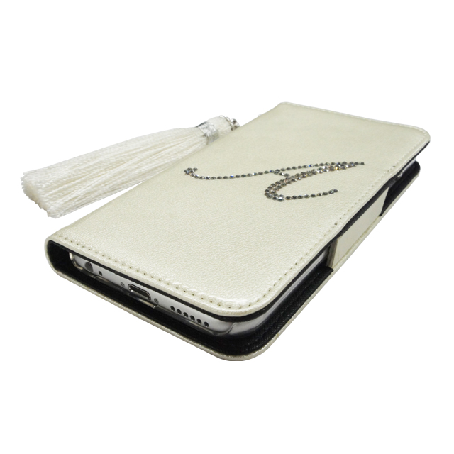 【アウトレット】【iPhone6s/6 ケース】イニシャルウォレットケース ”A” ホワイト for iPhone6s/6goods_nameサブ画像