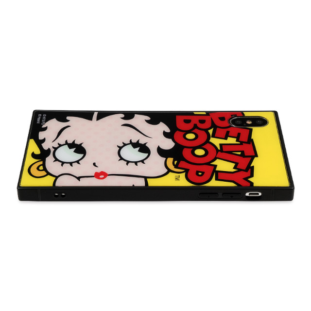 【iPhoneXS Max ケース】Betty Boop スクエア型 ガラスケース (YELLOW)goods_nameサブ画像