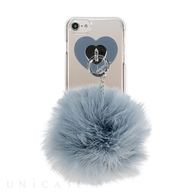 Iphone8 7 6s 6 ケース Dazzlin クリアケース Fur Vintage Gray Dazzlin Iphoneケースは Unicase