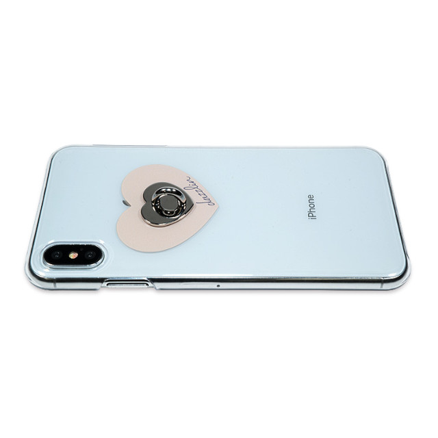 【iPhoneXS Max ケース】dazzlin クリアケース FUR (LATTE BEIGE)サブ画像