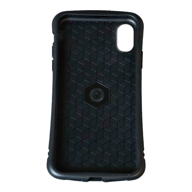 【iPhoneXR ケース】HYBRID BACK CASE (DOT BLK)サブ画像