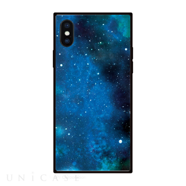 【iPhoneXS/X ケース】TILE 宇宙 (BLUE)