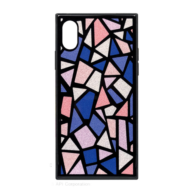 【iPhoneXS/X ケース】TILE ステンドグラス (BLUE)goods_nameサブ画像