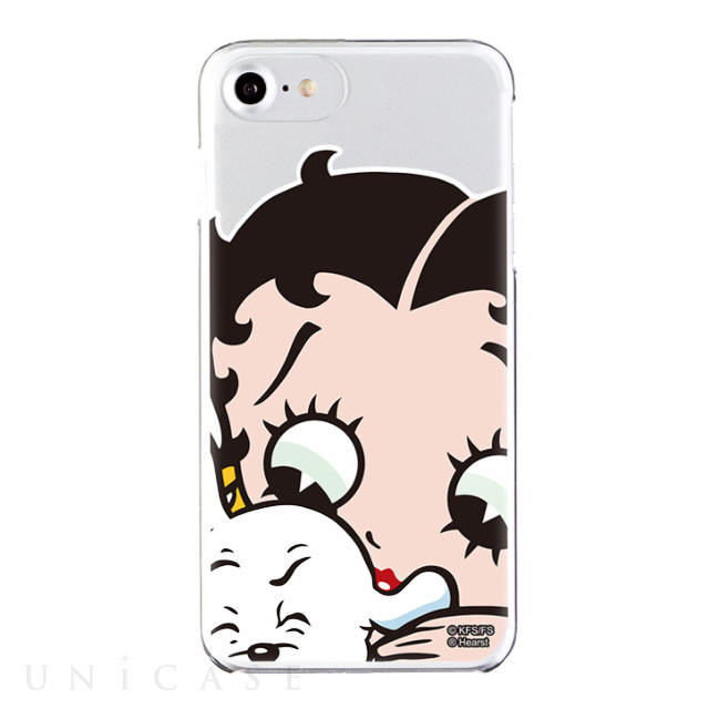 【iPhone8/7/6s/6 ケース】Betty Boop クリアケース (STARING EYES)