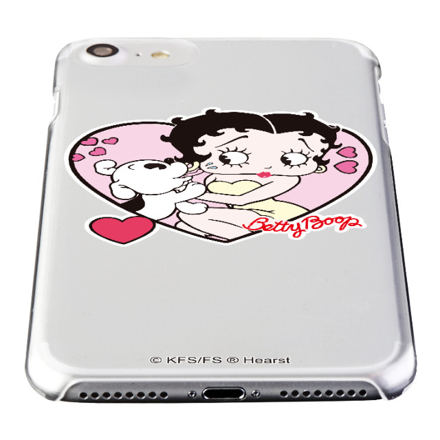 【iPhone8/7/6s/6 ケース】Betty Boop クリアケース (Heart)goods_nameサブ画像