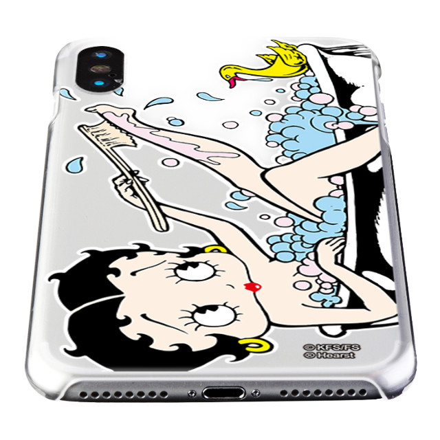 【iPhoneXS/X ケース】Betty Boop クリアケース (Bath time)goods_nameサブ画像
