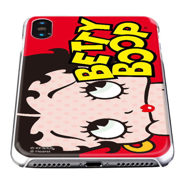 【iPhoneXS/X ケース】Betty Boop クリアケース (RED DOT LOGO)サブ画像