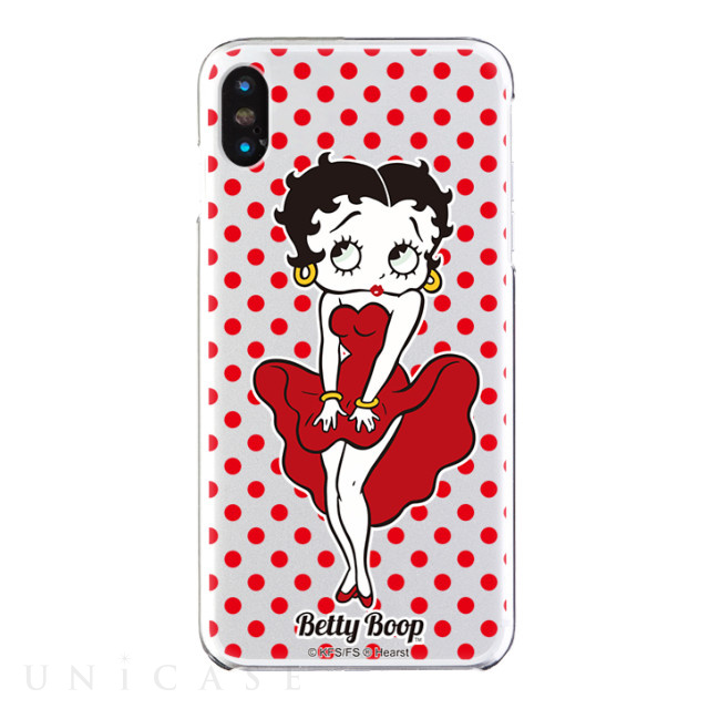 【iPhoneXS/X ケース】Betty Boop クリアケース (SEXY GIRL)