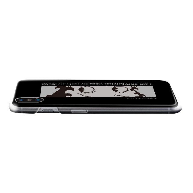 【iPhoneXS/X ケース】Betty Boop クリアケース (BLACK)サブ画像