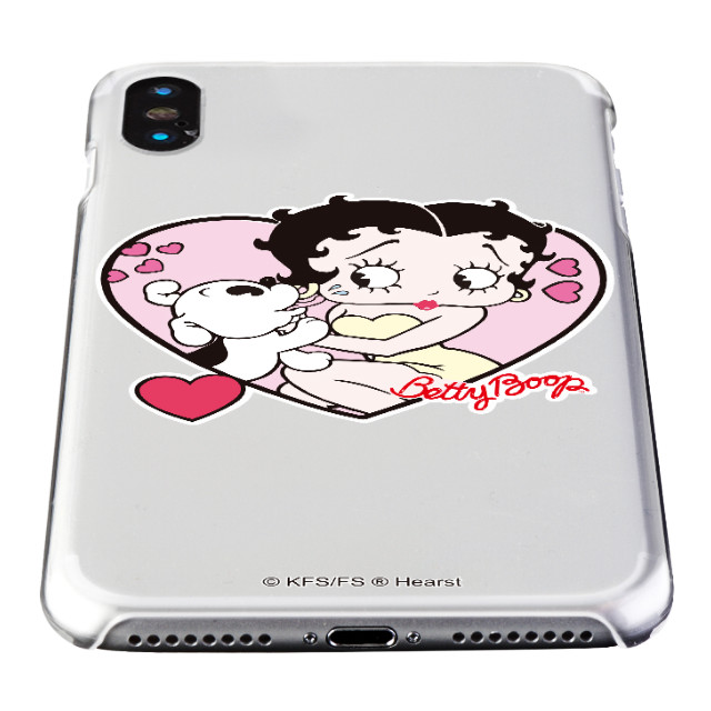 【iPhoneXS/X ケース】Betty Boop クリアケース (Heart)goods_nameサブ画像