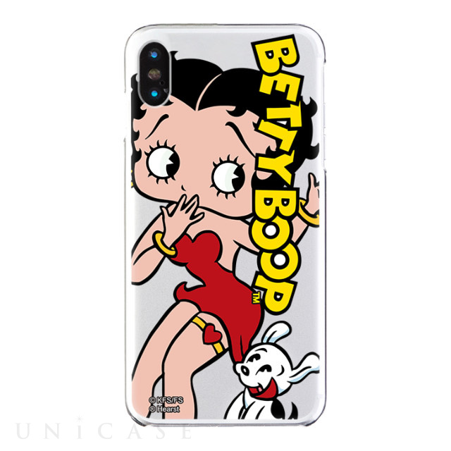 【iPhoneXS/X ケース】Betty Boop クリアケース (Let’s Play)